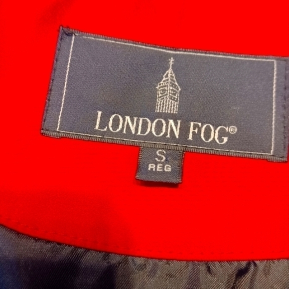 LONDON Fog Red Woman's Jacket with Removable Hood - Picture 8 of 15